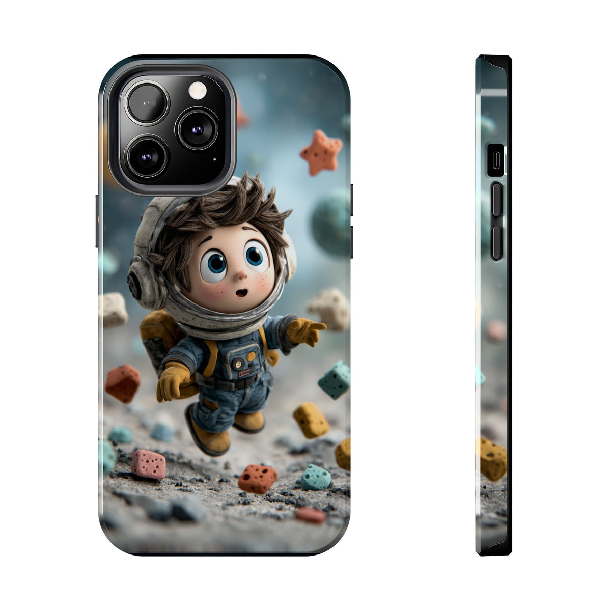 Funda Premium MINUX para iPhone y Samsung Galaxy - Astronaut child