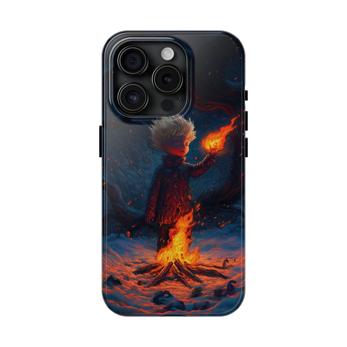Funda Premium MINUX para iPhone y Samsung Galaxy - Winter Spark
