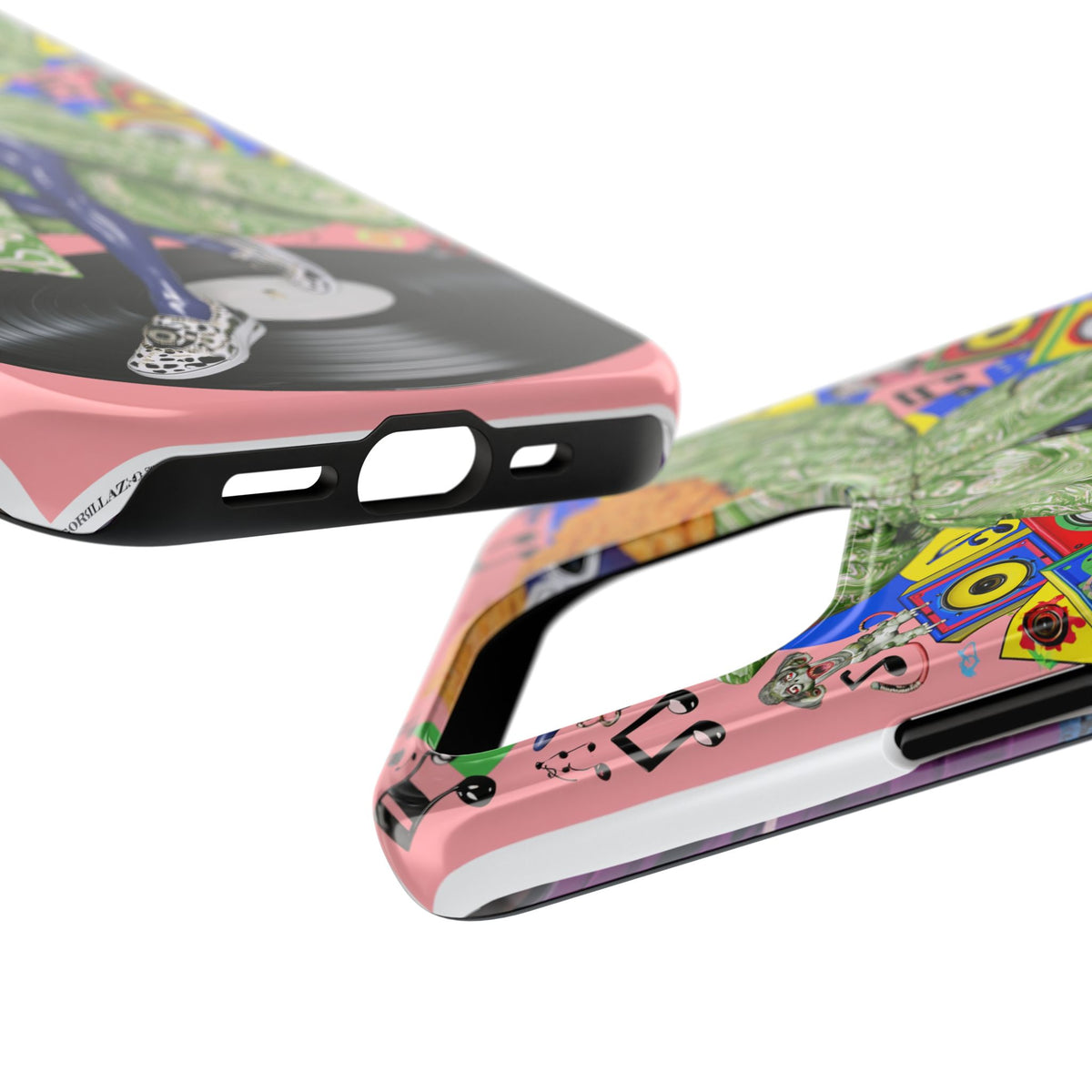 Fundas Premium MINUX para iPhone y Samsung Galaxy - Neon Tech Creature