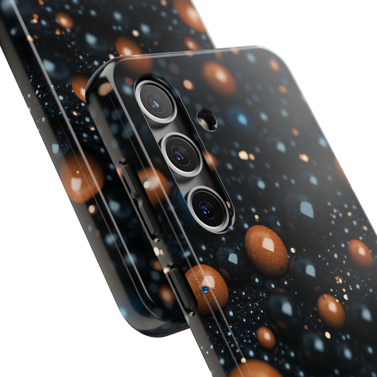 Fundas Premium MINUX para iPhone y Samsung Galaxy - Copper Pearl Constellation