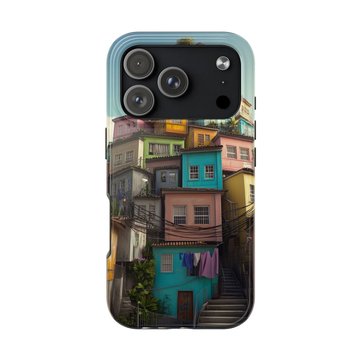 Funda Premium MINUX para iPhone y Samsung Galaxy - Favela 001