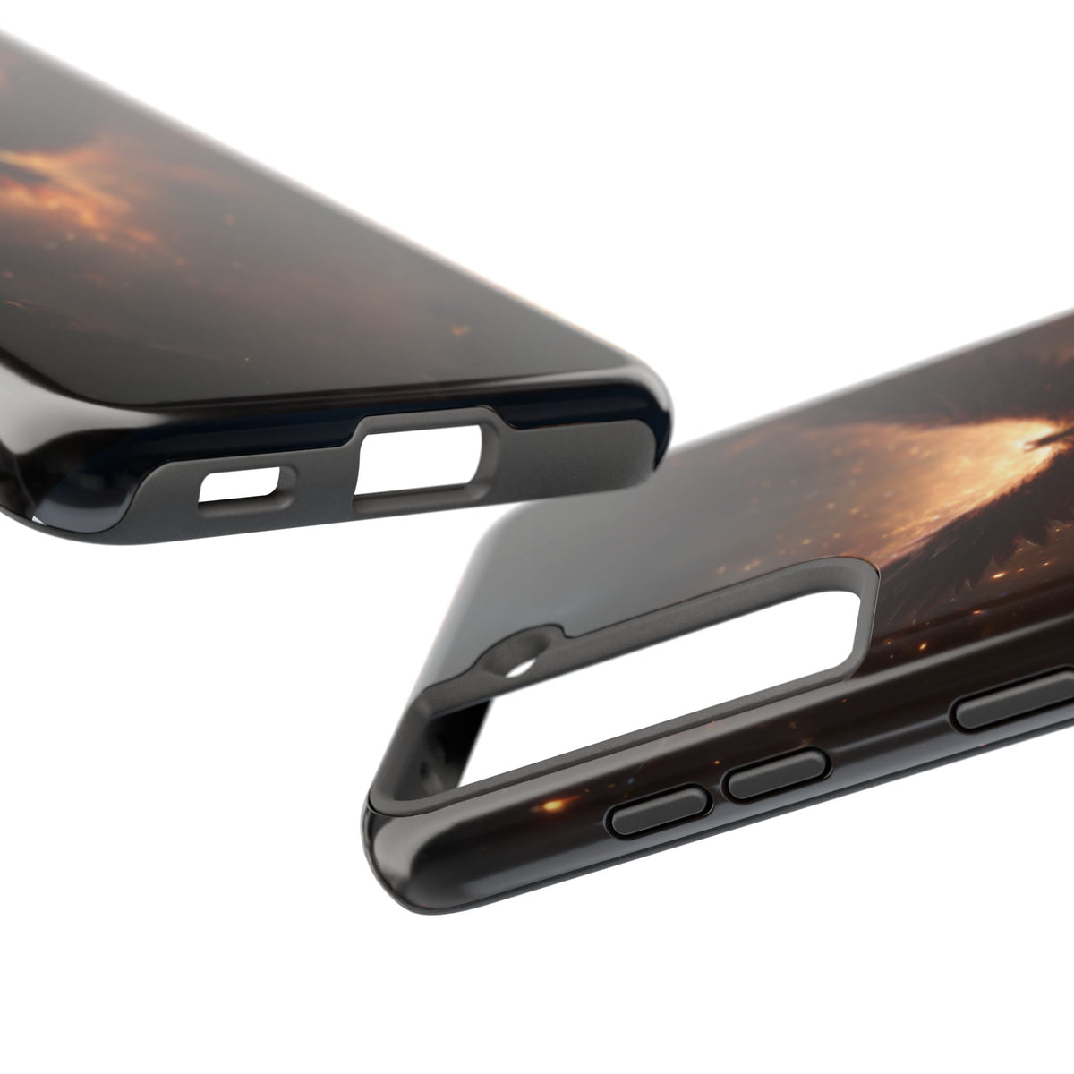 Funda Premium MINUX para iPhone y Samsung Galaxy - Phoenix Rise