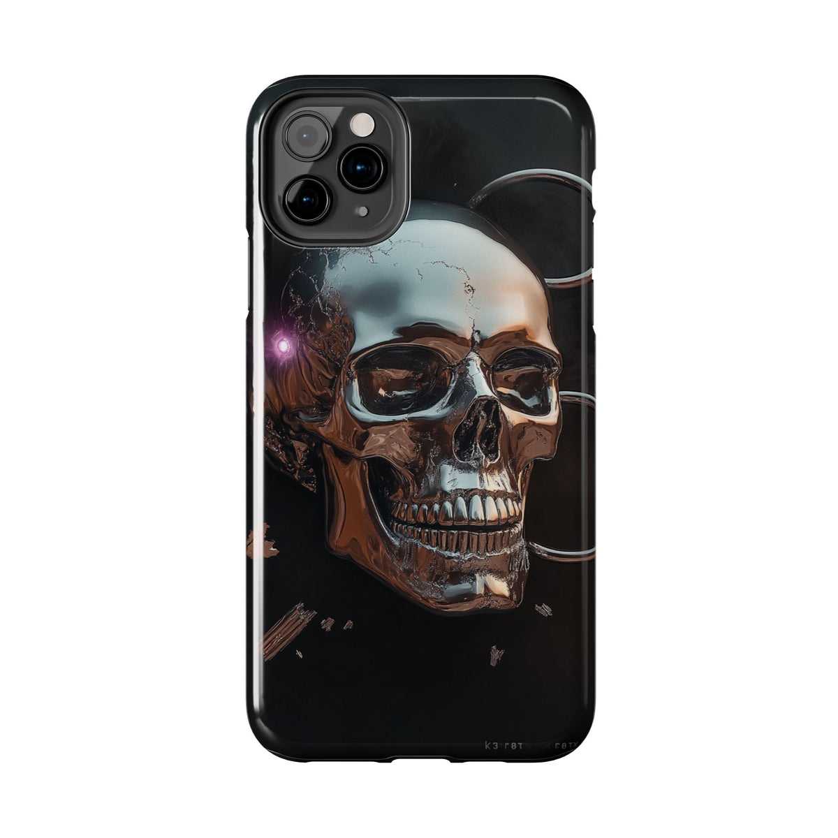 Funda Premium MINUX para iPhone y Samsung Galaxy - Iron Skull 002