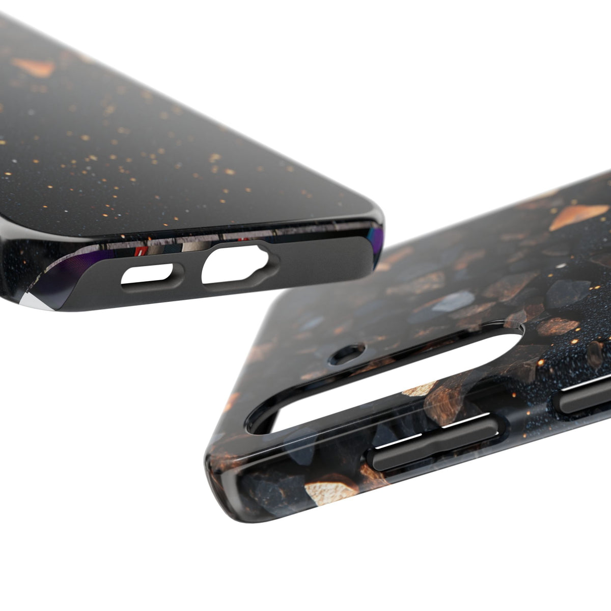 Fundas Premium MINUX para iPhone y Samsung Galaxy - Obsidian Stone Mosaic