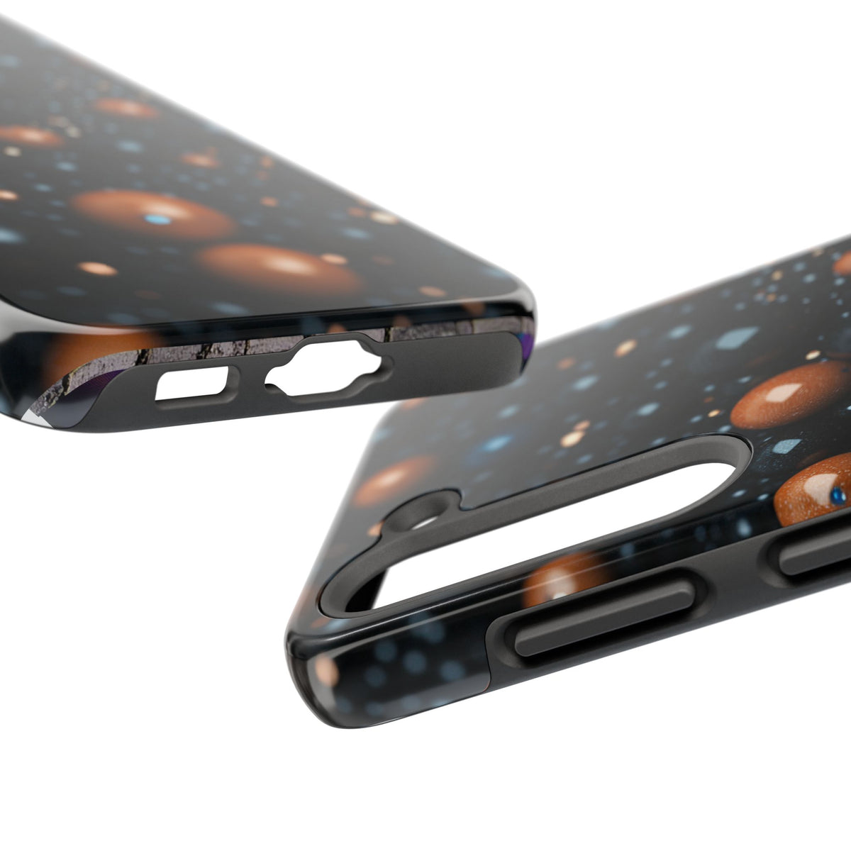 Fundas Premium MINUX para iPhone y Samsung Galaxy - Copper Pearl Constellation