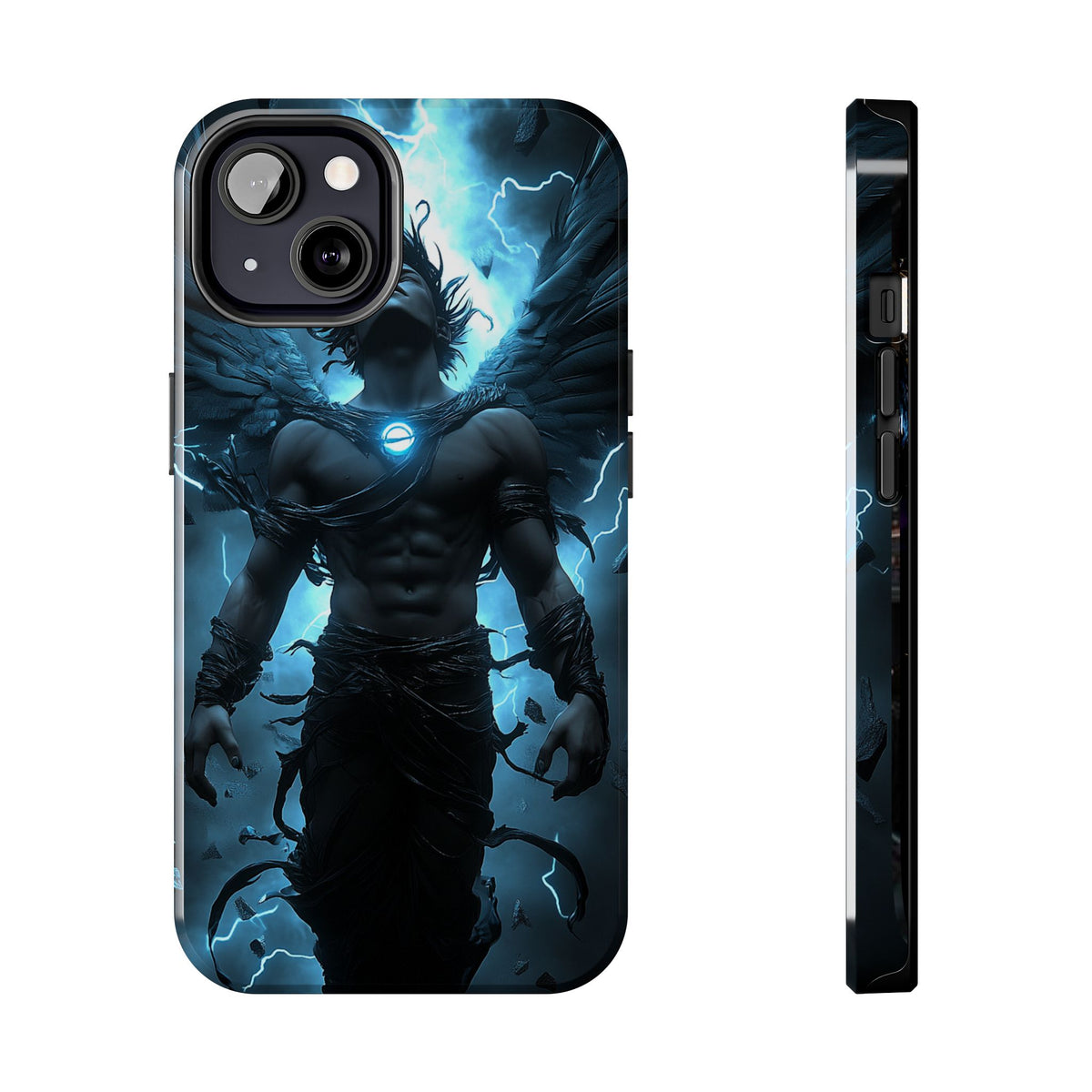 Funda Premium MINUX para iPhone y Samsung Galaxy - Neon ghost 001