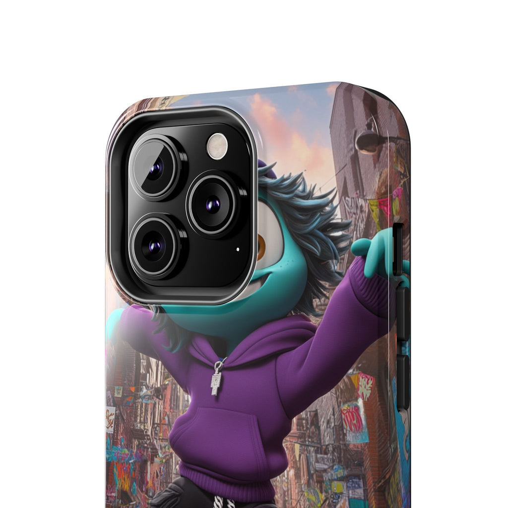 Funda Premium MINUX para iPhone y Samsung Galaxy - Alien Boy 002