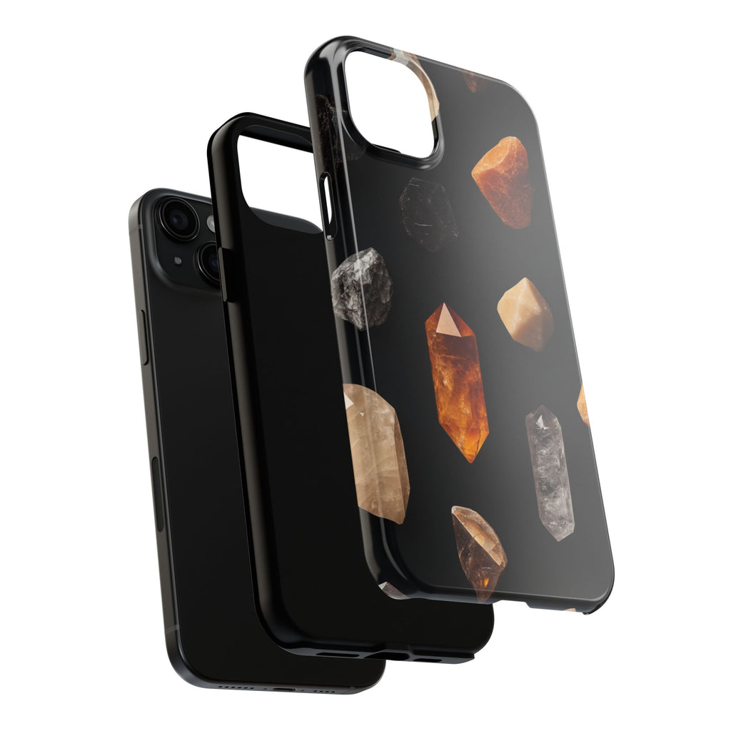 Fundas Premium MINUX para iPhone y Samsung Galaxy - Precious Stone Scatter
