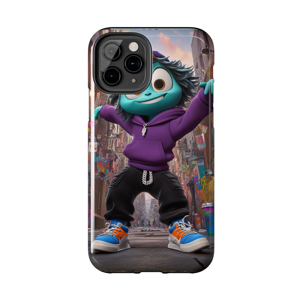 Funda Premium MINUX para iPhone y Samsung Galaxy - Alien Boy 002