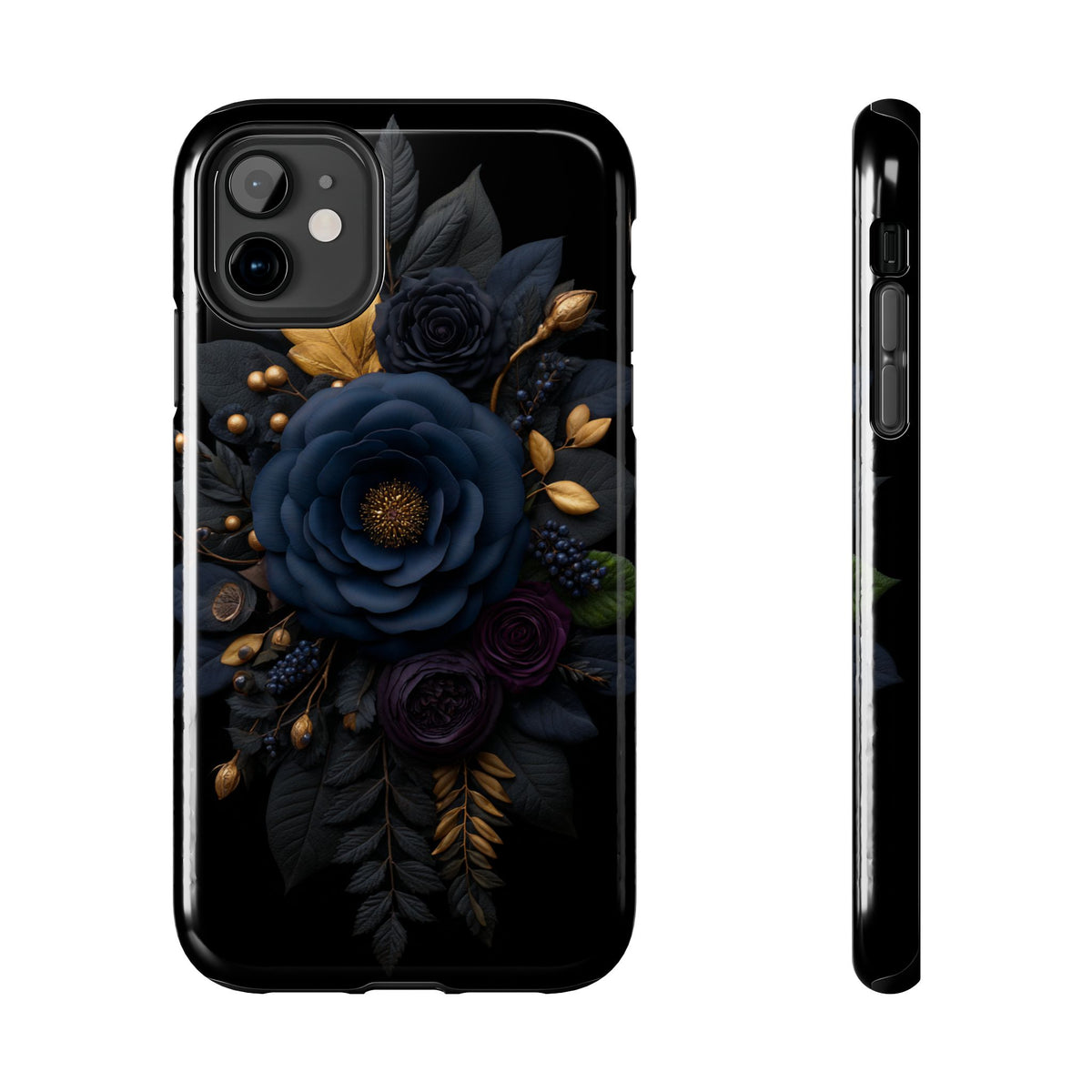 Funda Premium MINUX para iPhone y Samsung Galaxy - Blue Rose