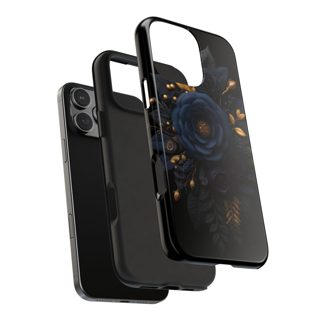 Funda Premium MINUX para iPhone y Samsung Galaxy - Blue Rose