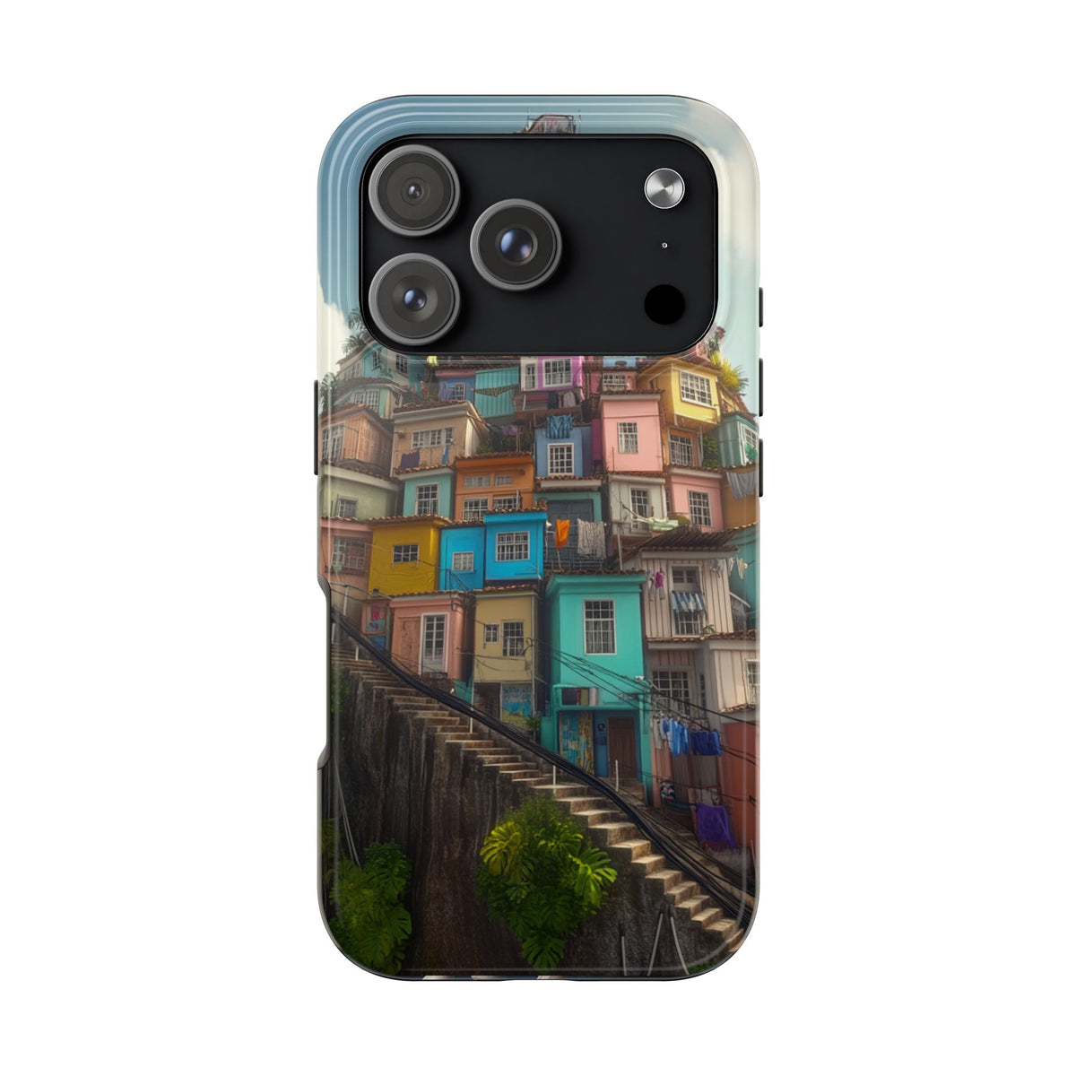 Funda Premium MINUX para iPhone y Samsung Galaxy - Favela 003
