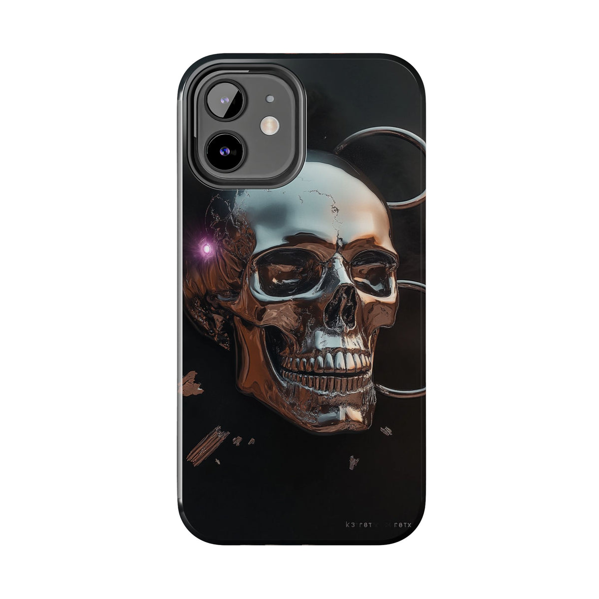 Funda Premium MINUX para iPhone y Samsung Galaxy - Iron Skull 002