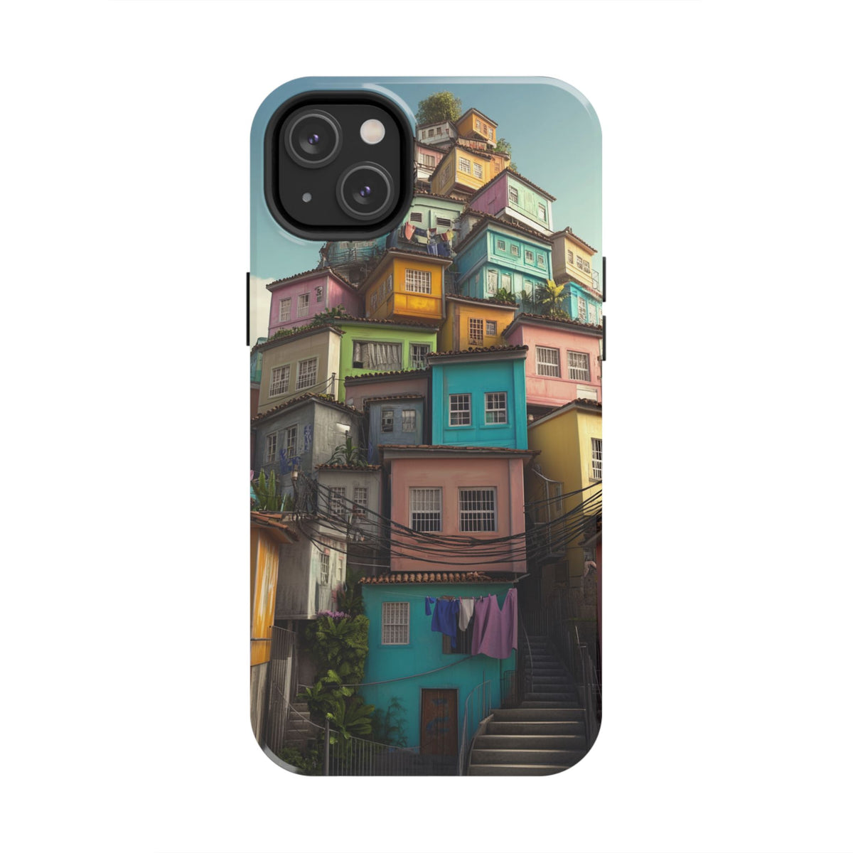 Funda Premium MINUX para iPhone y Samsung Galaxy - Favela 001