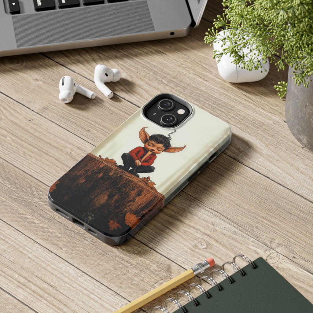 Fundas Premium MINUX para iPhone y Samsung Galaxy - Tiny Forest Guardian