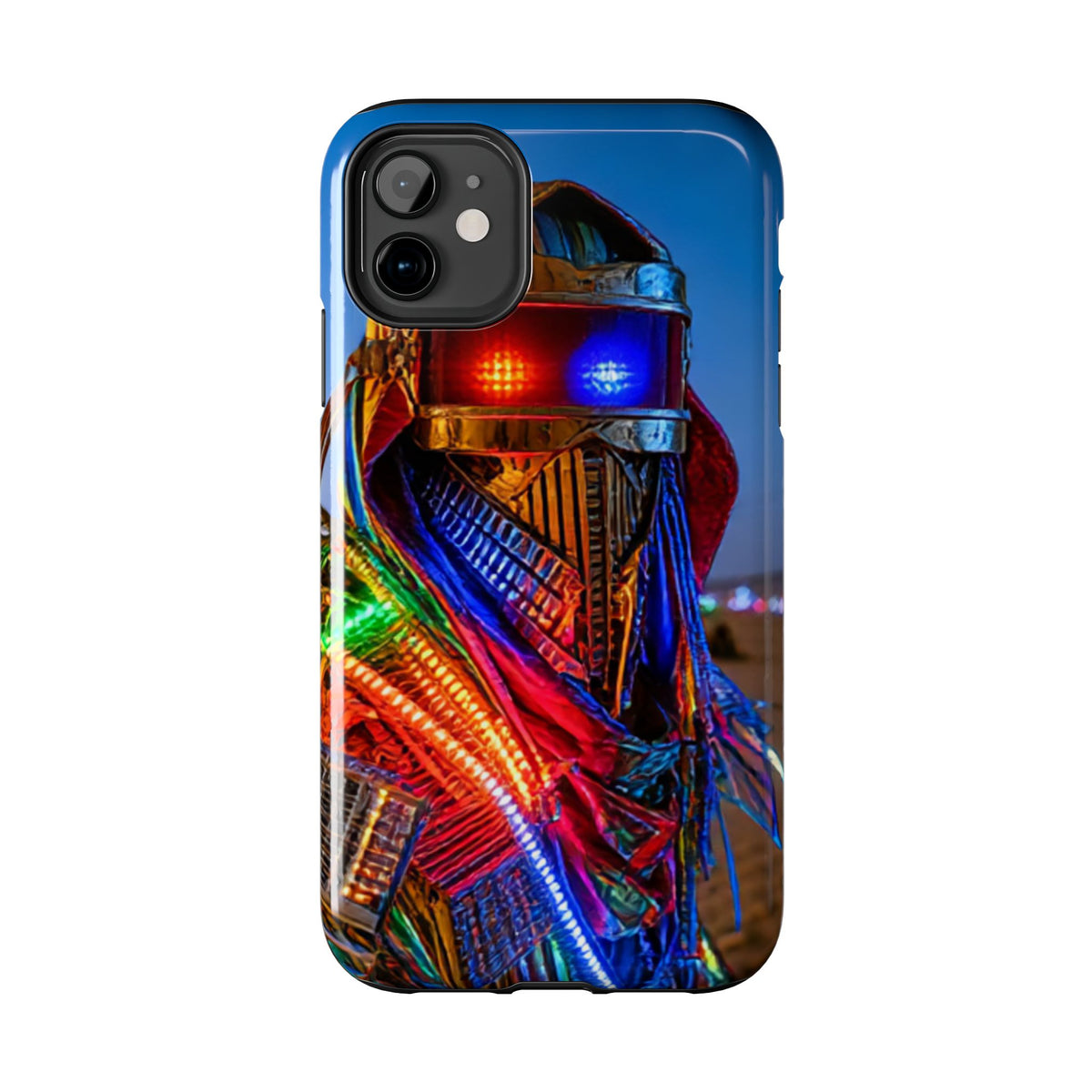 Funda Premium MINUX para iPhone y Samsung Galaxy - Cyberpunk Rave 001