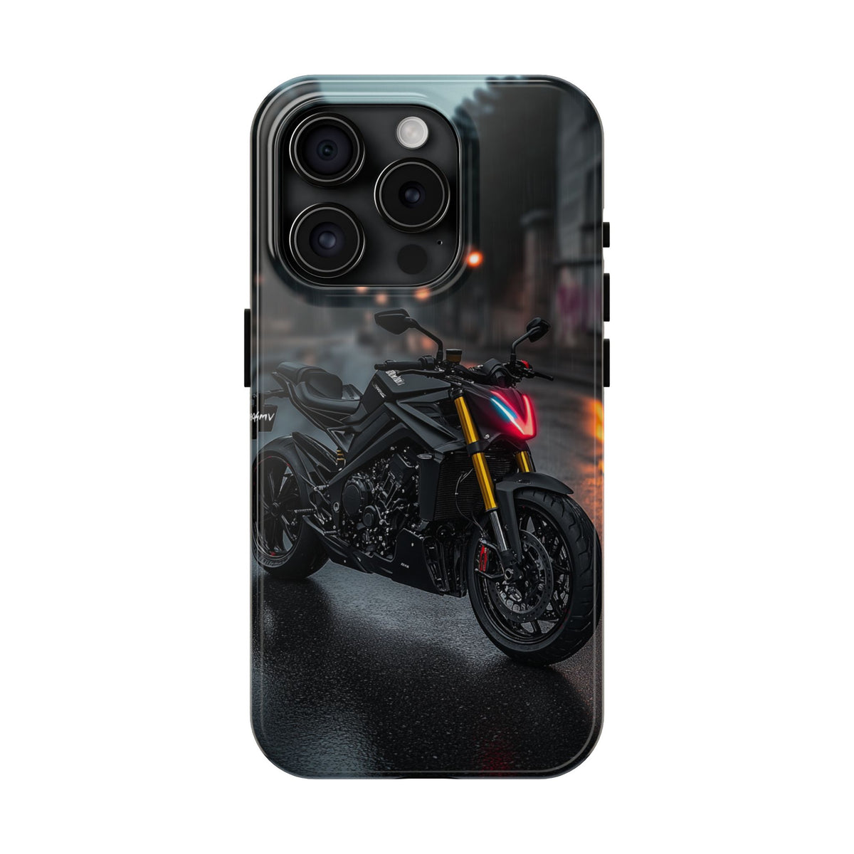 Funda Premium MINUX para iPhone y Samsung Galaxy - Motorcycle 001