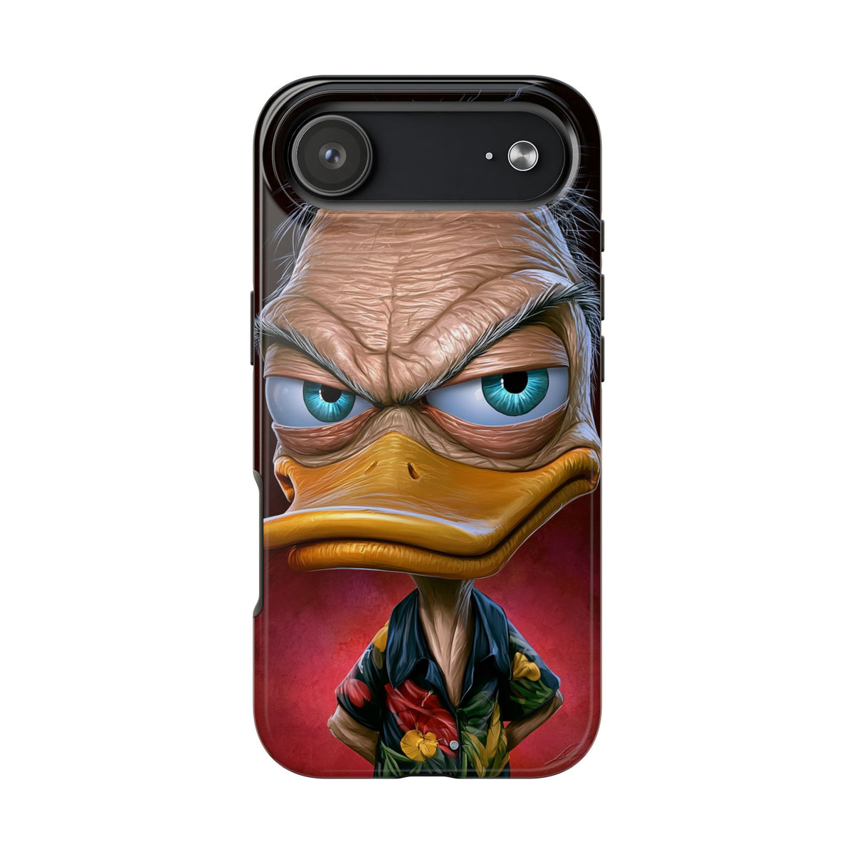 Funda Premium MINUX para iPhone y Samsung Galaxy - 3D Duck face
