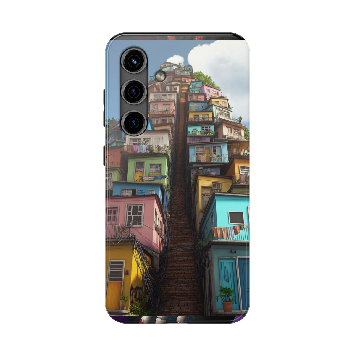 Funda Premium MINUX para iPhone y Samsung Galaxy - Favela 002