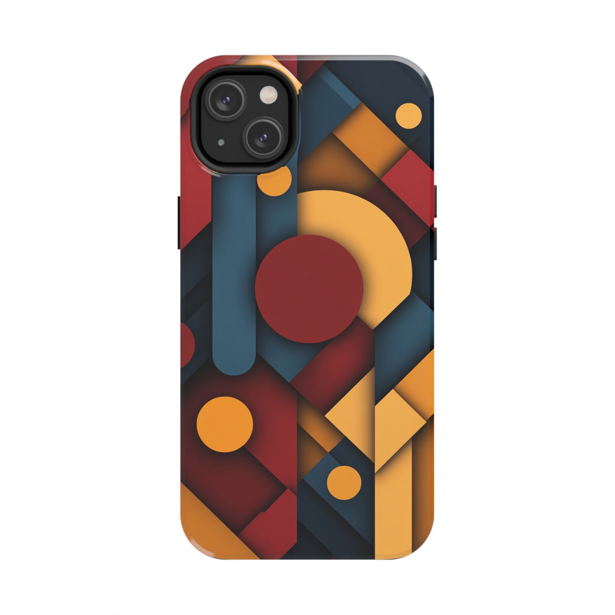 Fundas Premium MINUX para iPhone y Samsung Galaxy - Geometric Pulse