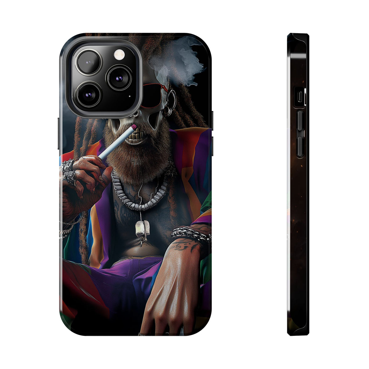 Funda Premium MINUX para iPhone y Samsung Galaxy - Dread Smoke