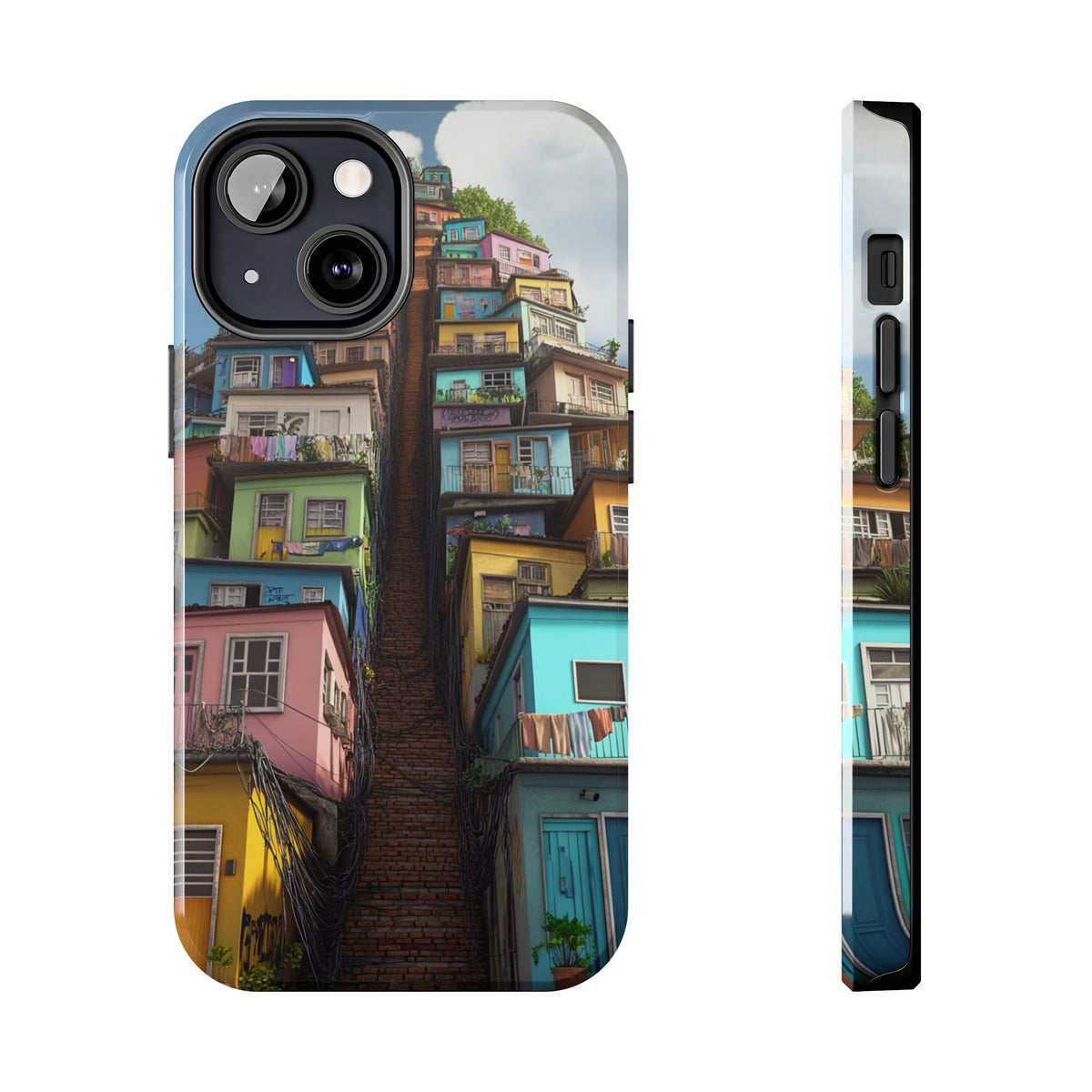 Funda Premium MINUX para iPhone y Samsung Galaxy - Favela 002