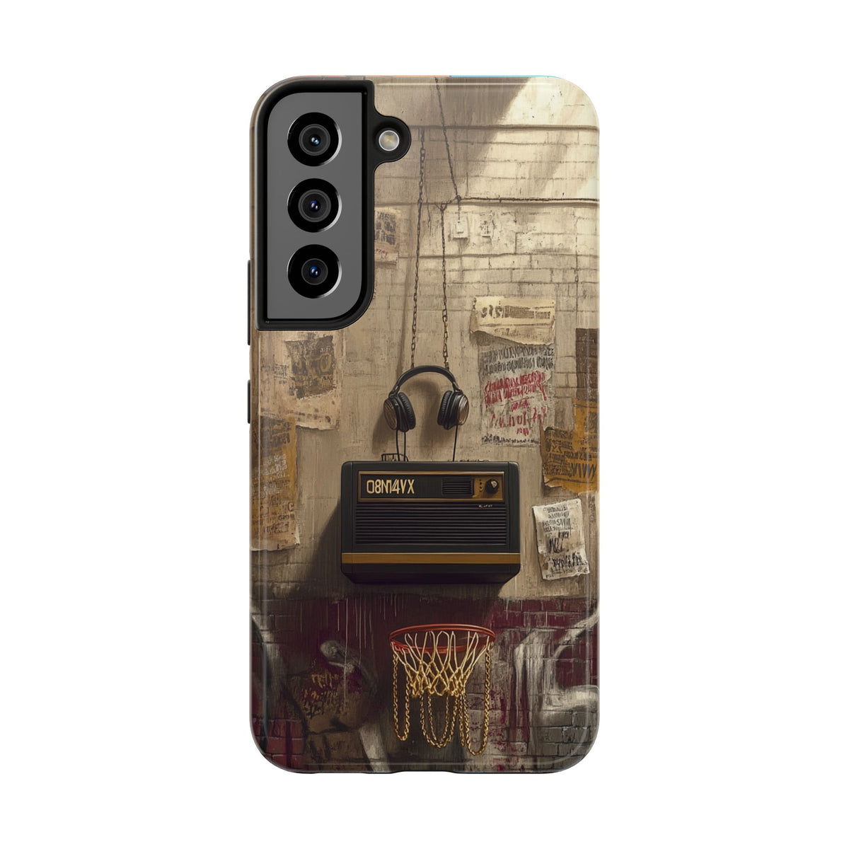 Funda Premium MINUX para iPhone y Samsung Galaxy - Street Radio 003