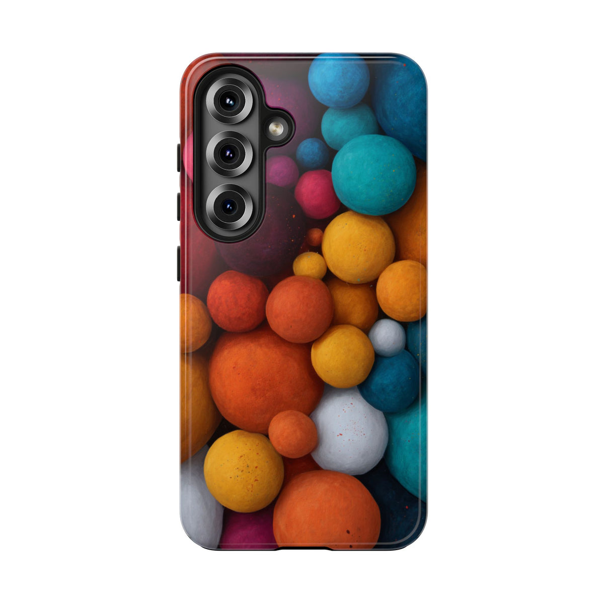 Funda Premium MINUX para iPhone y Samsung Galaxy - Colour balls 2