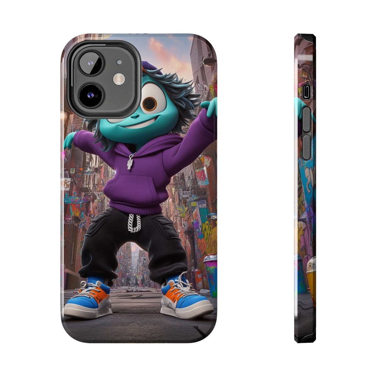 Funda Premium MINUX para iPhone y Samsung Galaxy - Alien Boy 002