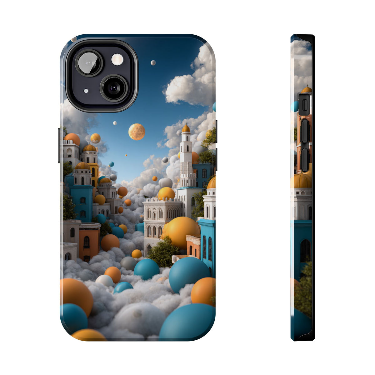 Funda Premium MINUX para iPhone y Samsung Galaxy - Sky