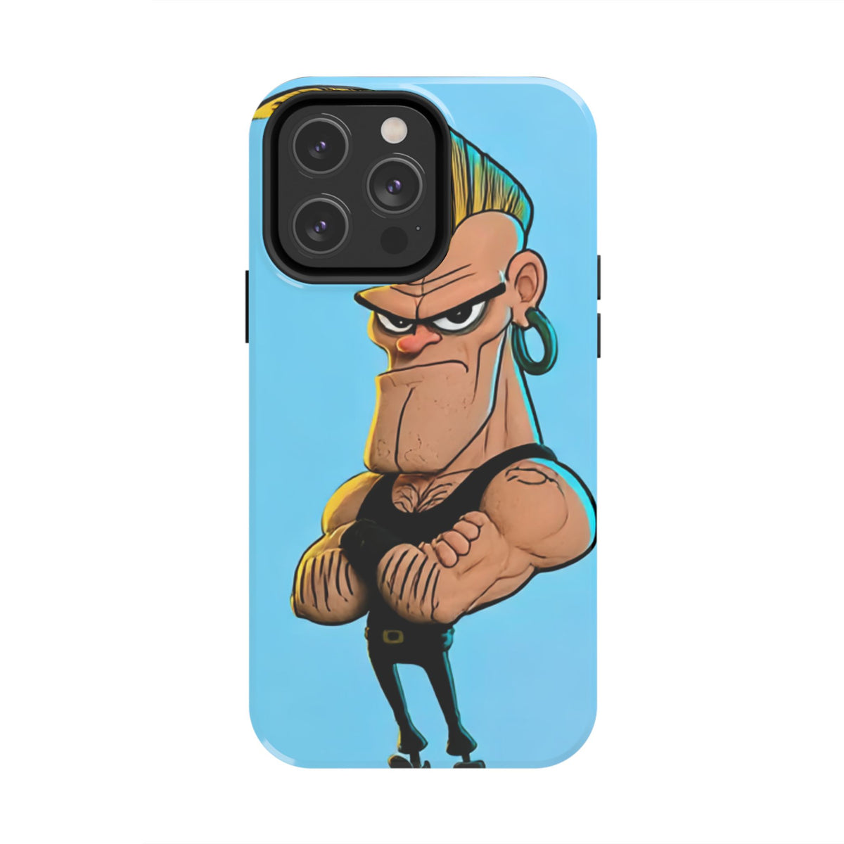 Funda Premium MINUX para iPhone y Samsung Galaxy - Golden Punk