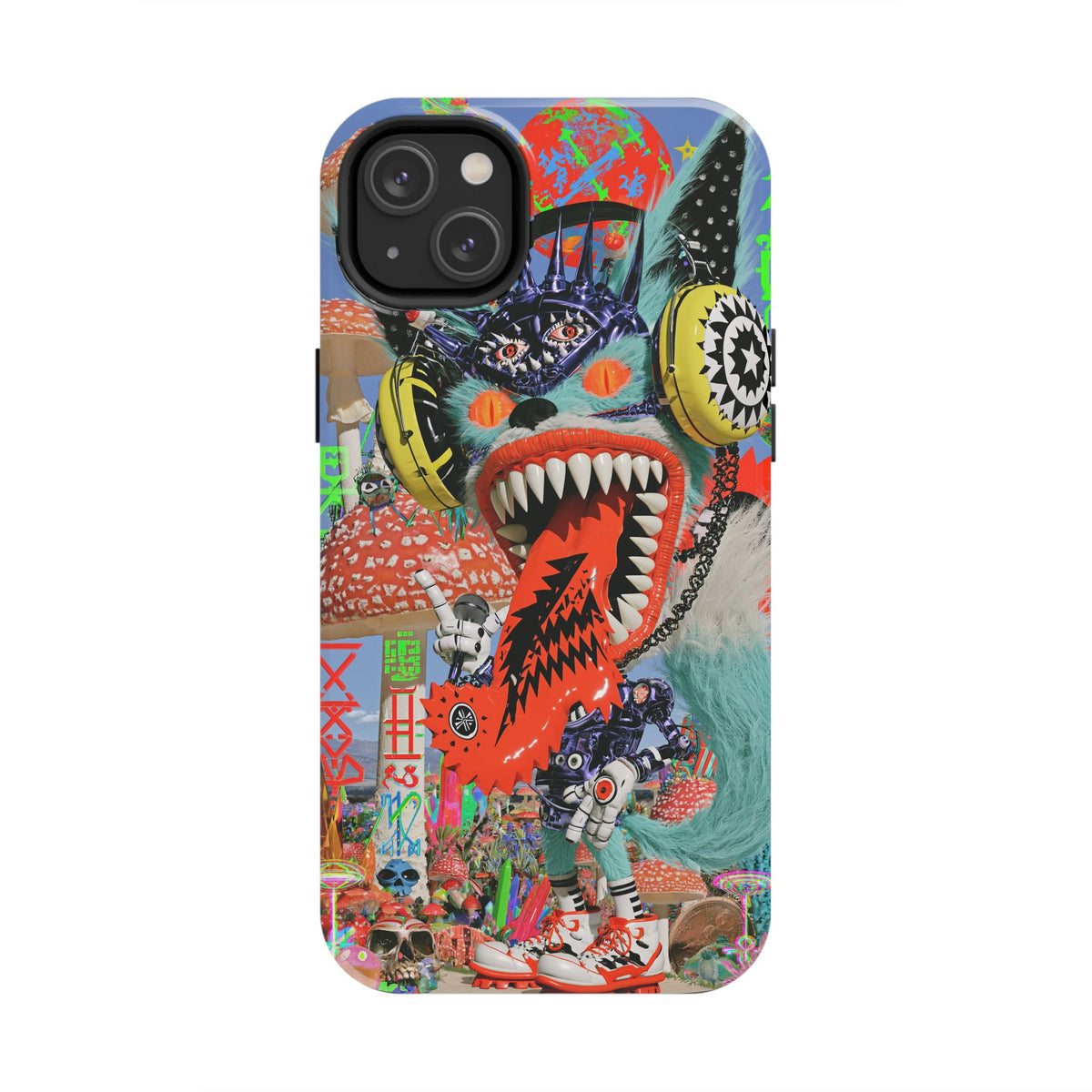 Fundas Premium MINUX para iPhone y Samsung Galaxy - Electric Fox Machine
