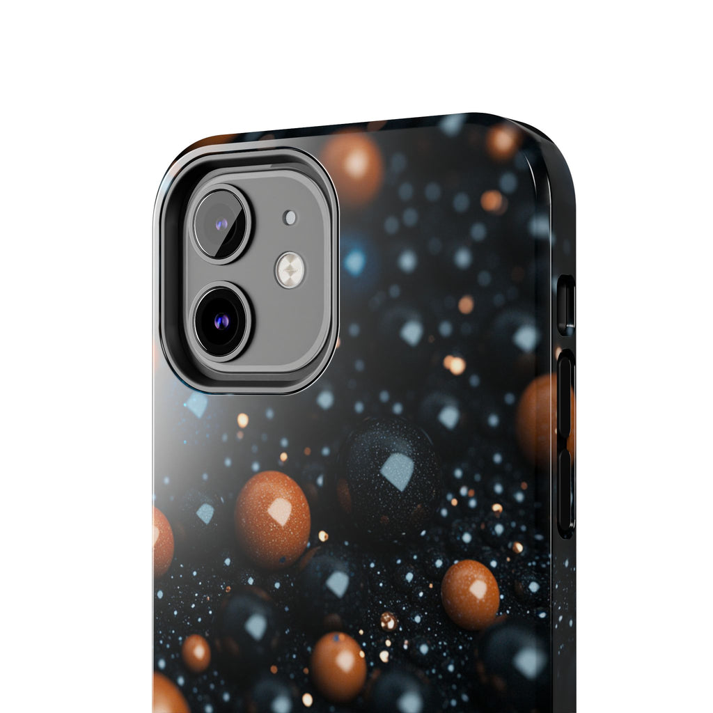 Fundas Premium MINUX para iPhone y Samsung Galaxy - Copper Pearl Constellation