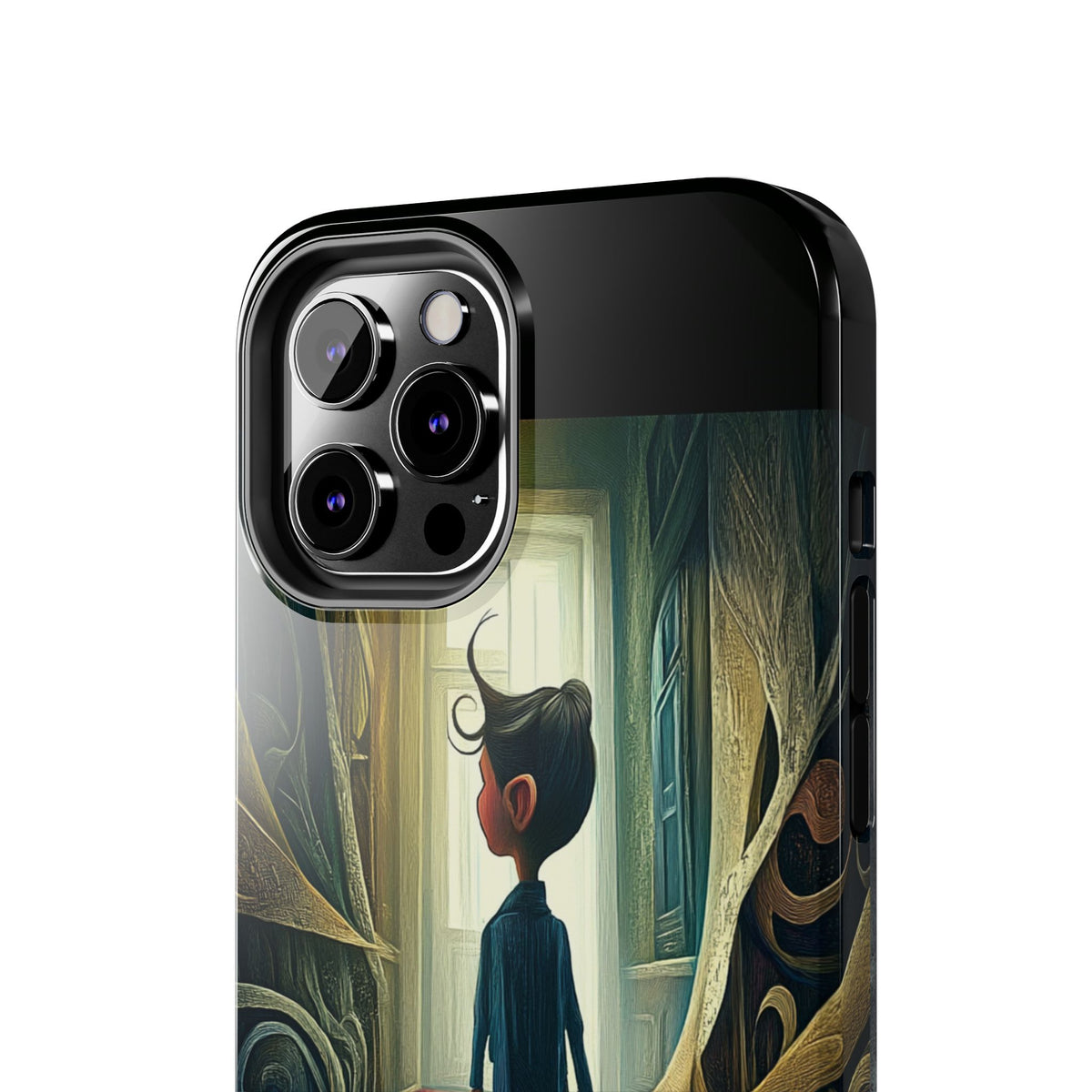 Fundas Premium MINUX para iPhone y Samsung Galaxy - Silent Corridor