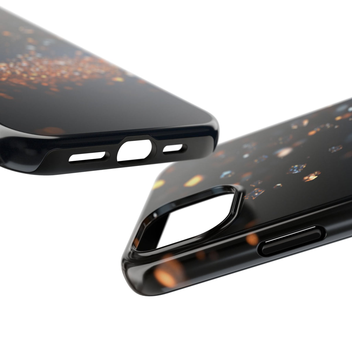 Fundas Premium MINUX para iPhone y Samsung Galaxy - Golden Diamond Dust