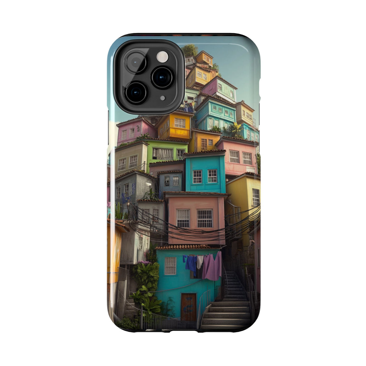 Funda Premium MINUX para iPhone y Samsung Galaxy - Favela 001