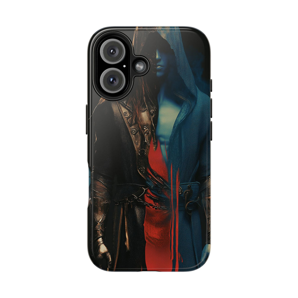 Fundas Premium MINUX para iPhone y Samsung Galaxy - Hooded Midnight Figure