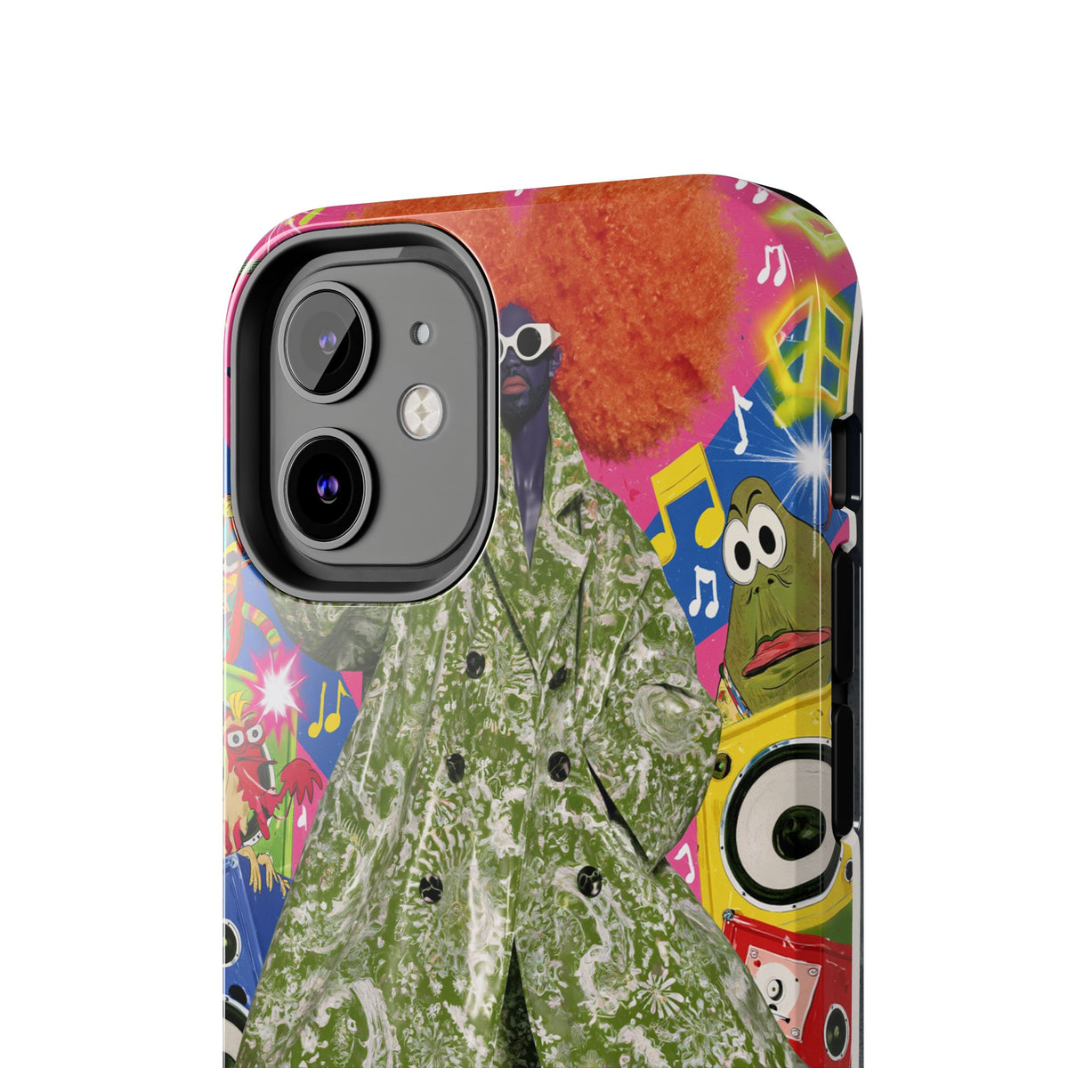 Fundas Premium MINUX para iPhone y Samsung Galaxy - Purple Tech Creature