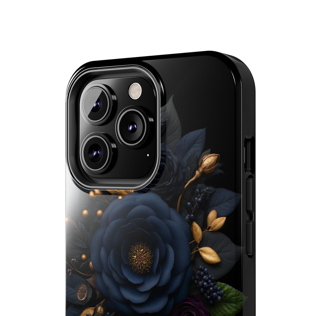 Funda Premium MINUX para iPhone y Samsung Galaxy - Blue Rose
