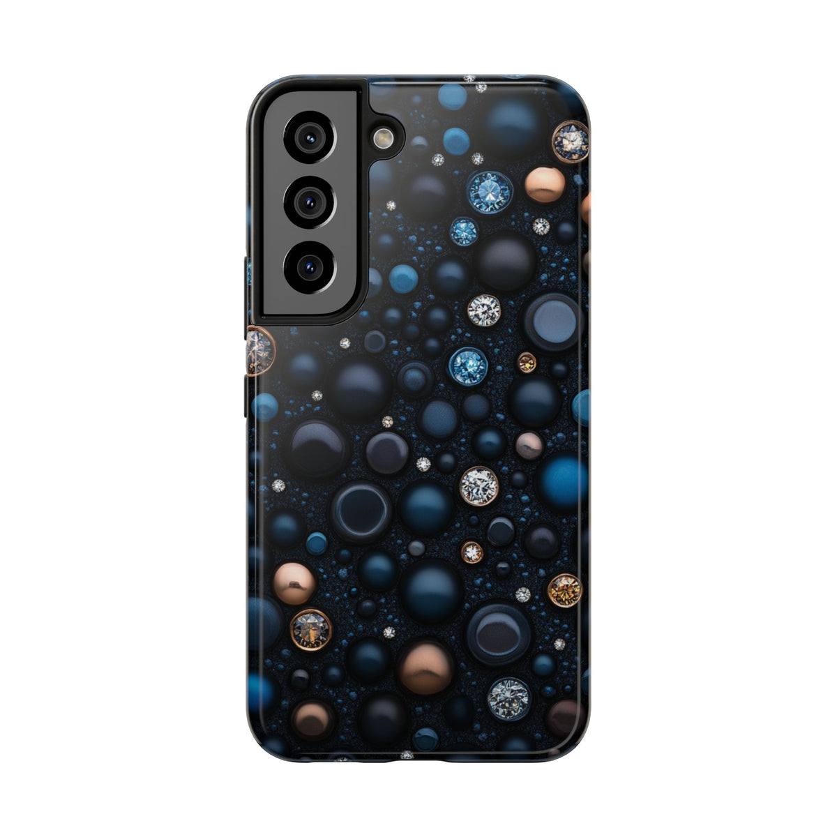 Fundas Premium MINUX para iPhone y Samsung Galaxy - Midnight Blue Pearl Mosaic