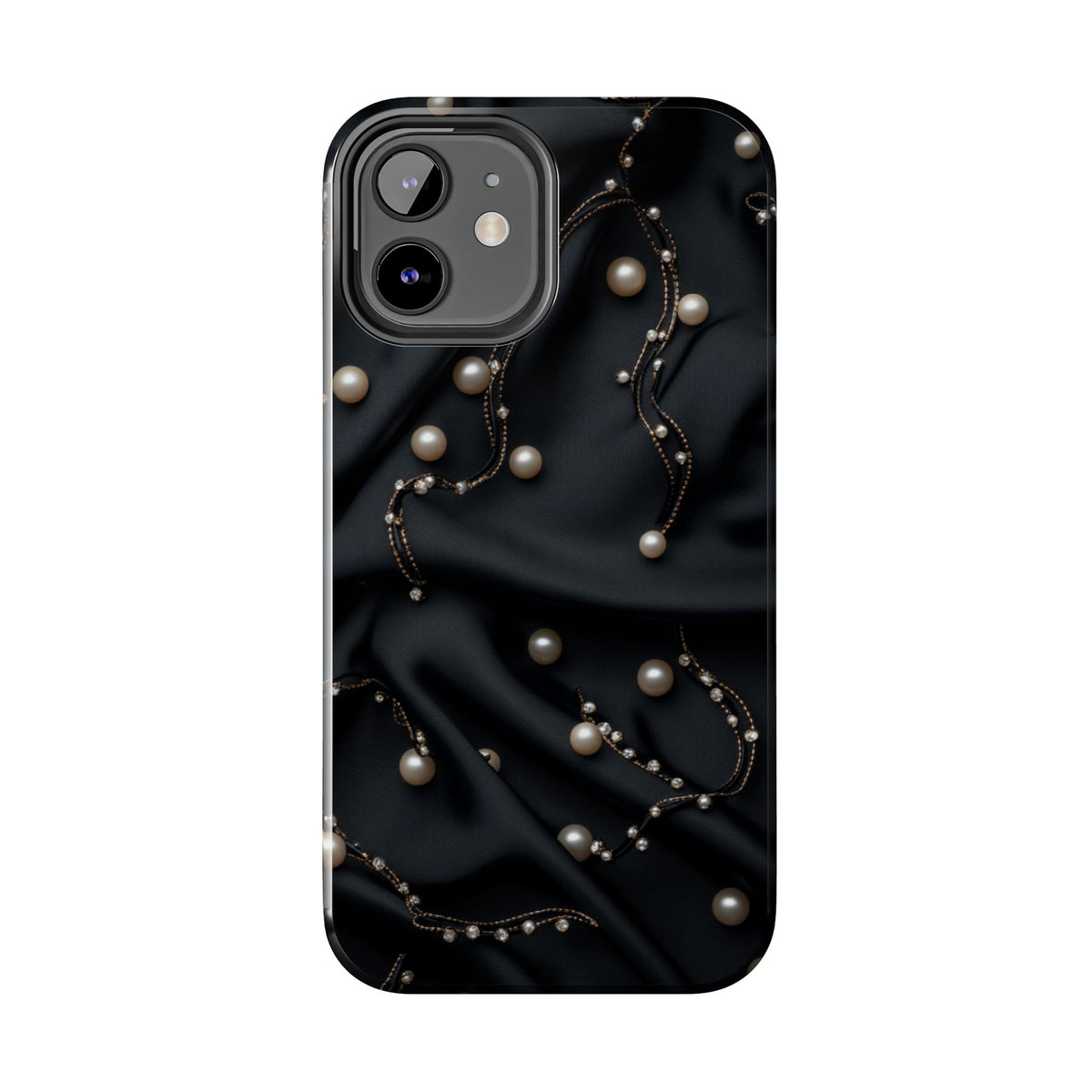 Fundas Premium MINUX para iPhone y Samsung Galaxy - Pearl Chain Velvet