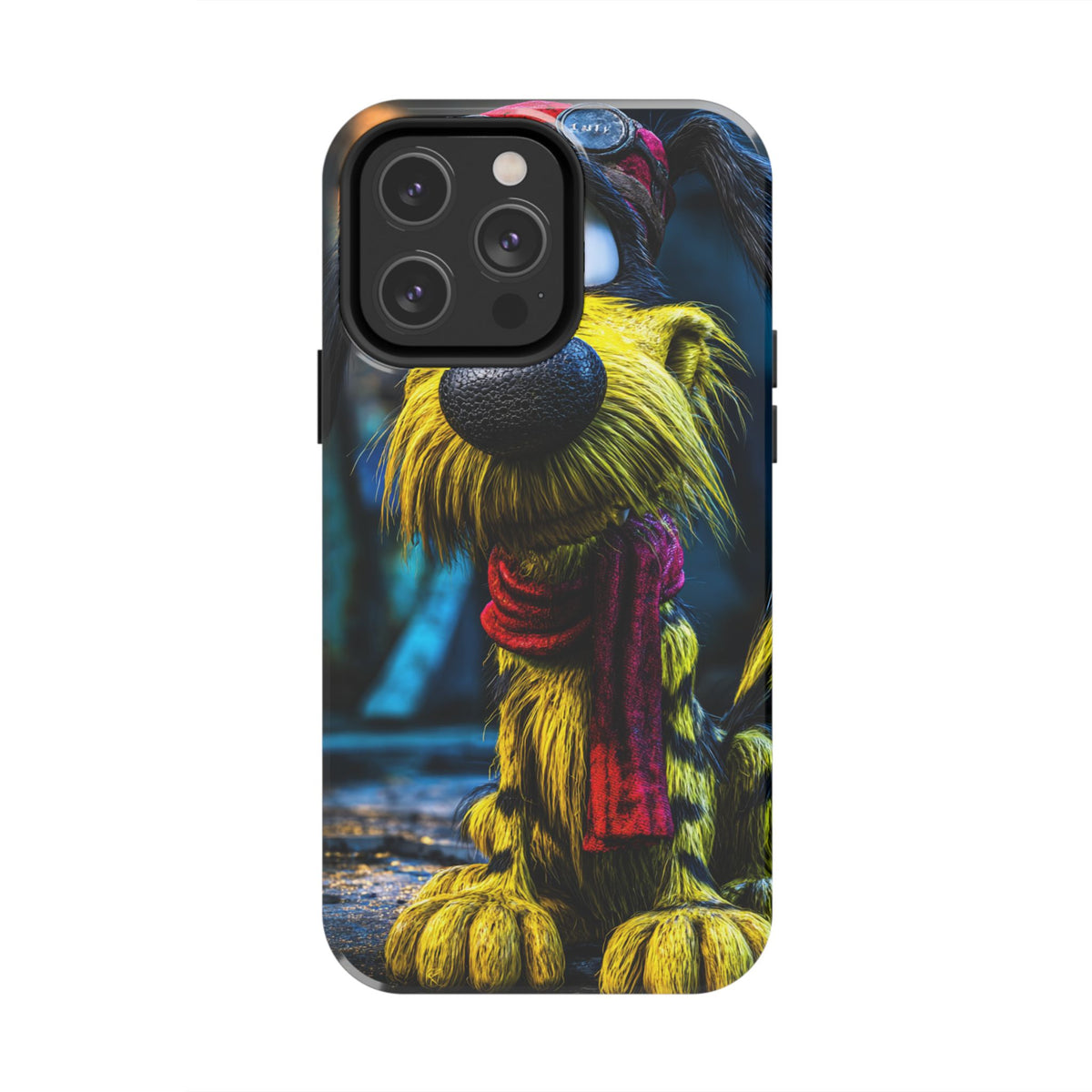 Funda Premium MINUX para iPhone y Samsung Galaxy - 3D dog 3