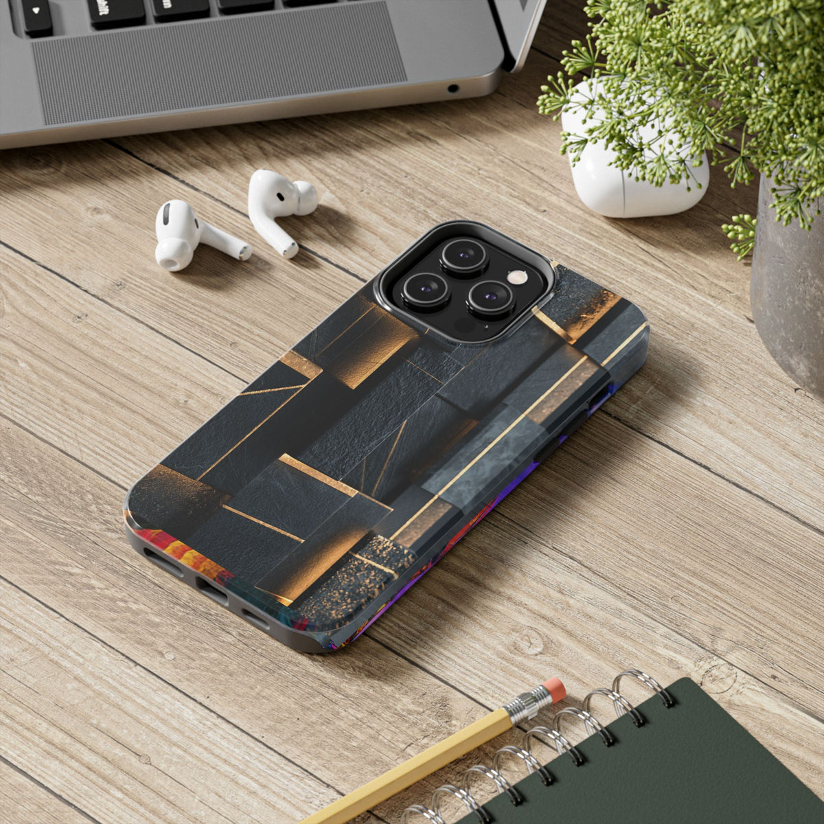 Funda Premium MINUX para iPhone y Samsung Galaxy - Luxury wall