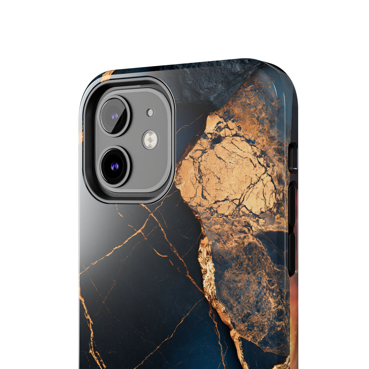 Funda Premium MINUX para iPhone y Samsung Galaxy - Golden Marble