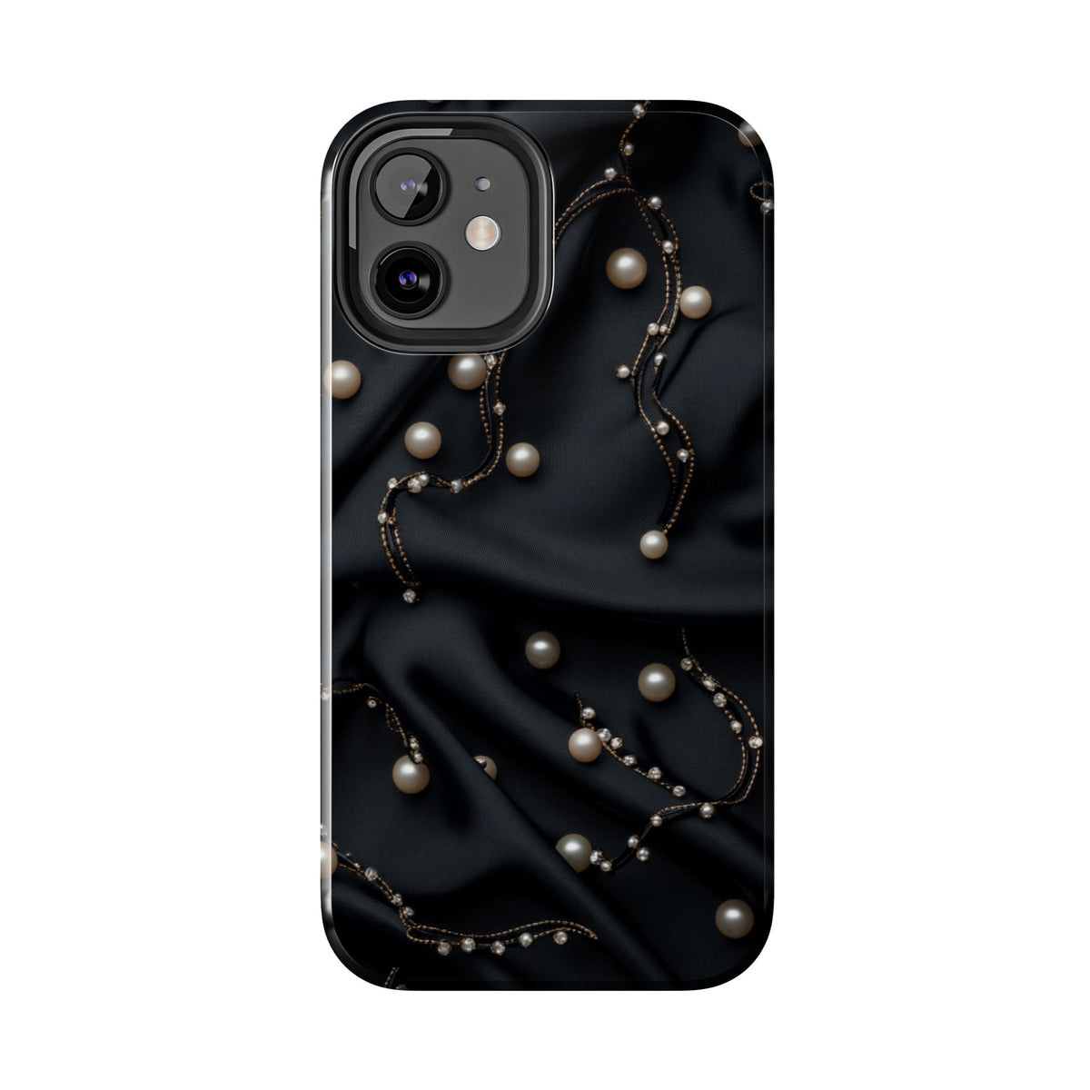 Fundas Premium MINUX para iPhone y Samsung Galaxy - Pearl Chain Velvet
