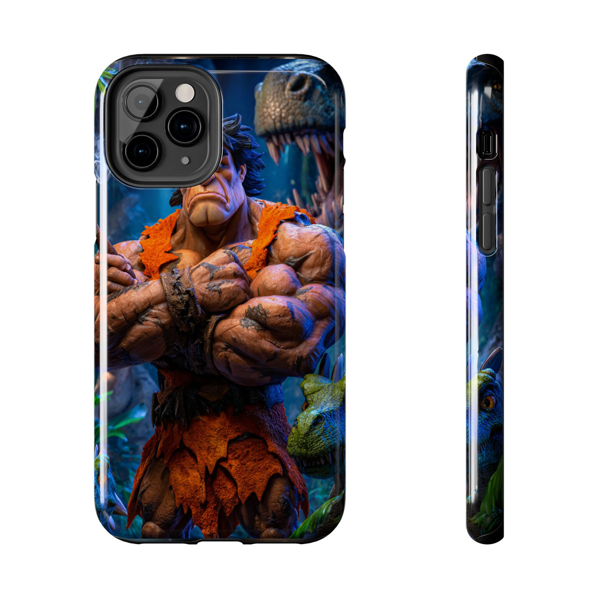 Funda Premium MINUX para iPhone y Samsung Galaxy - Caveman 001