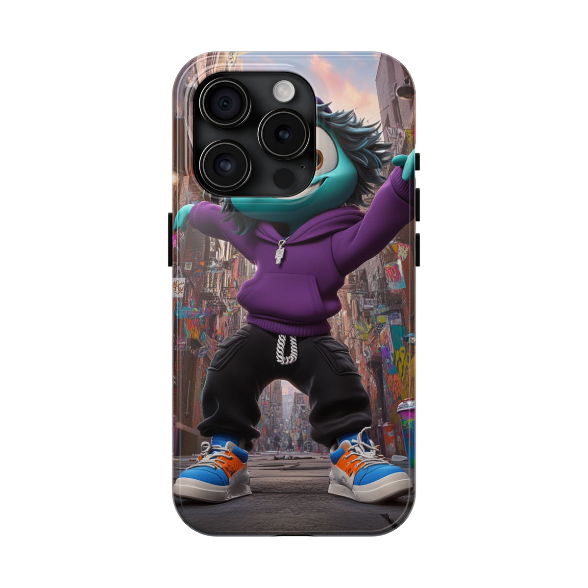Funda Premium MINUX para iPhone y Samsung Galaxy - Alien Boy 002
