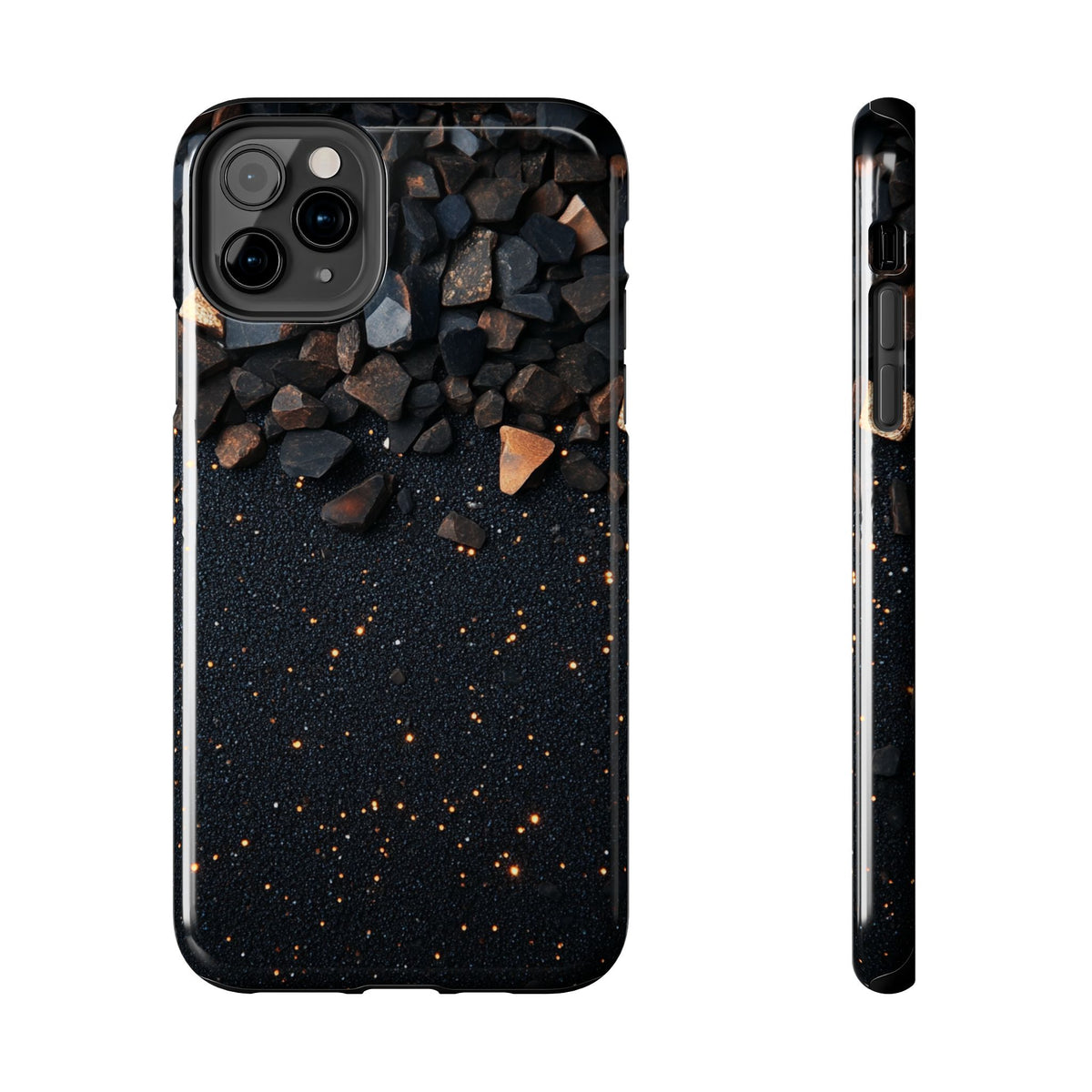 Fundas Premium MINUX para iPhone y Samsung Galaxy - Obsidian Stone Mosaic