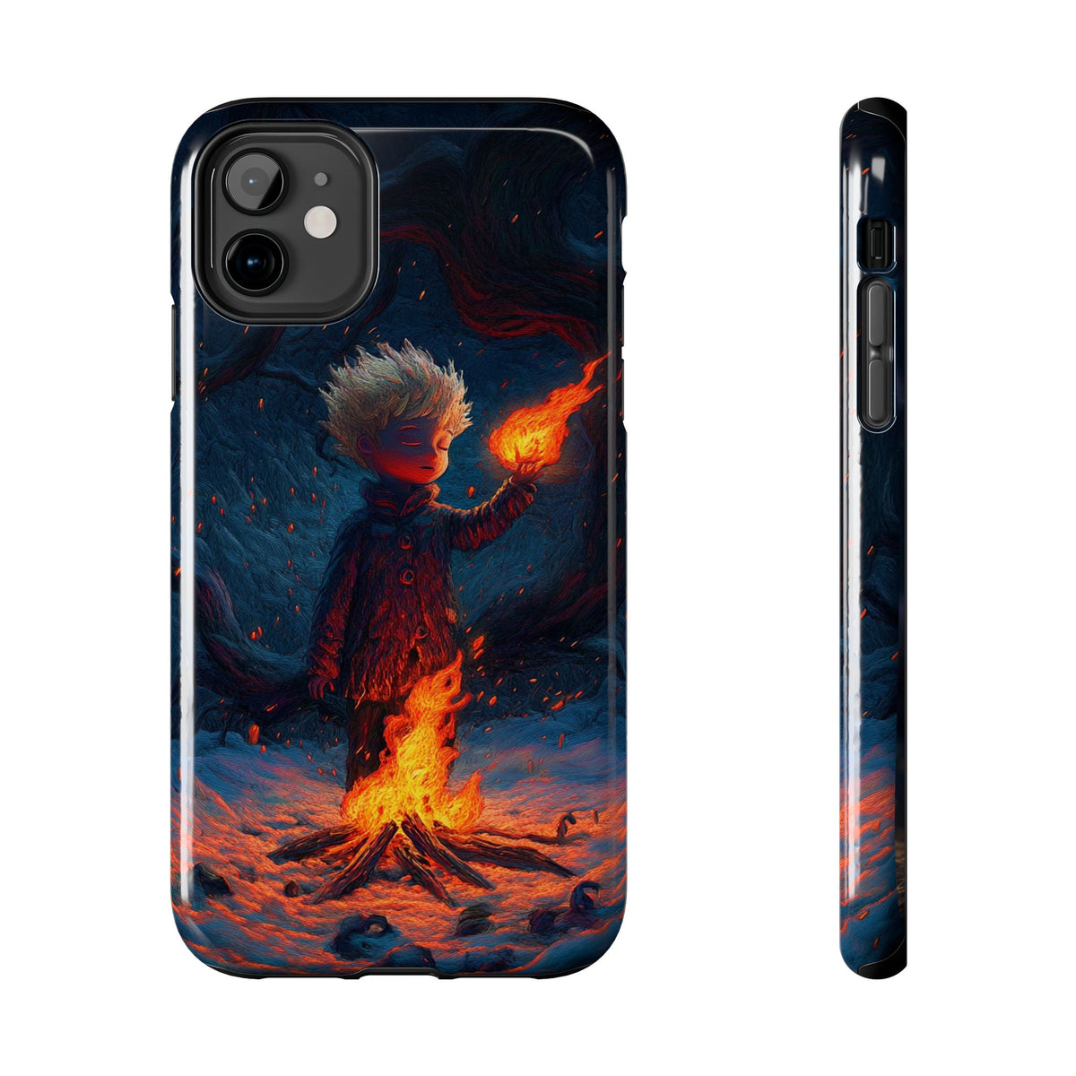 Funda Premium MINUX para iPhone y Samsung Galaxy - Winter Spark