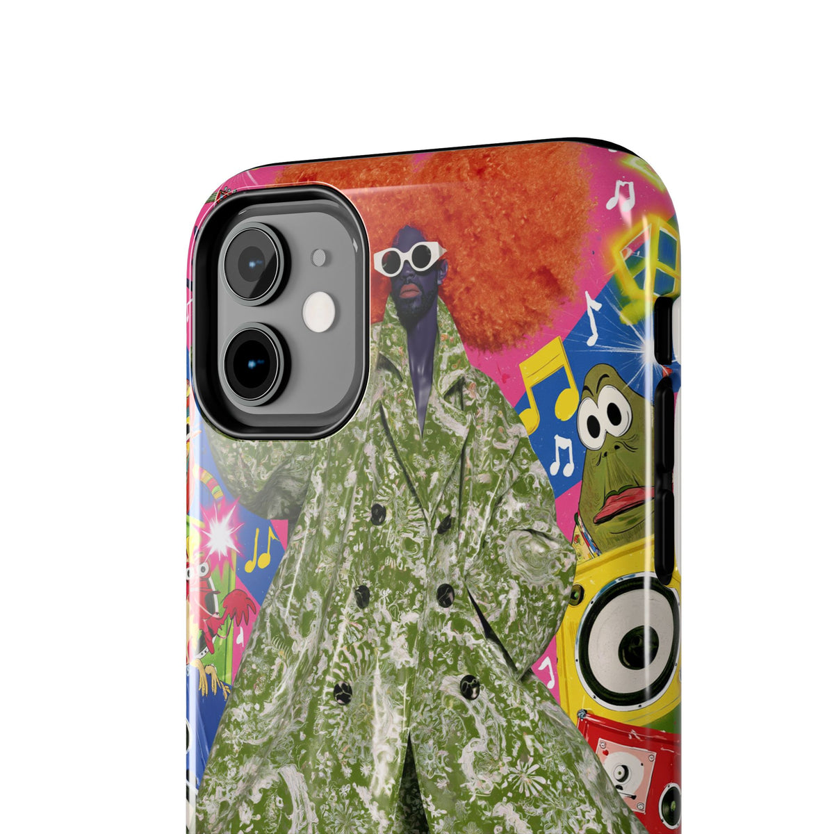 Fundas Premium MINUX para iPhone y Samsung Galaxy - Purple Tech Creature